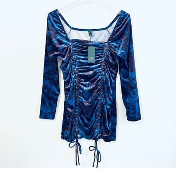 Wild Fable ruched bodycon stretch dress S - Picture 6 of 16